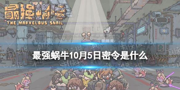 最强蜗牛10月5日密令是什么 2022年10月5日密令一览