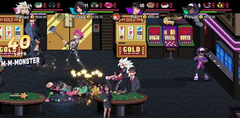 反派惨遭包围 《热血少女2》拥有四人合作模式功能