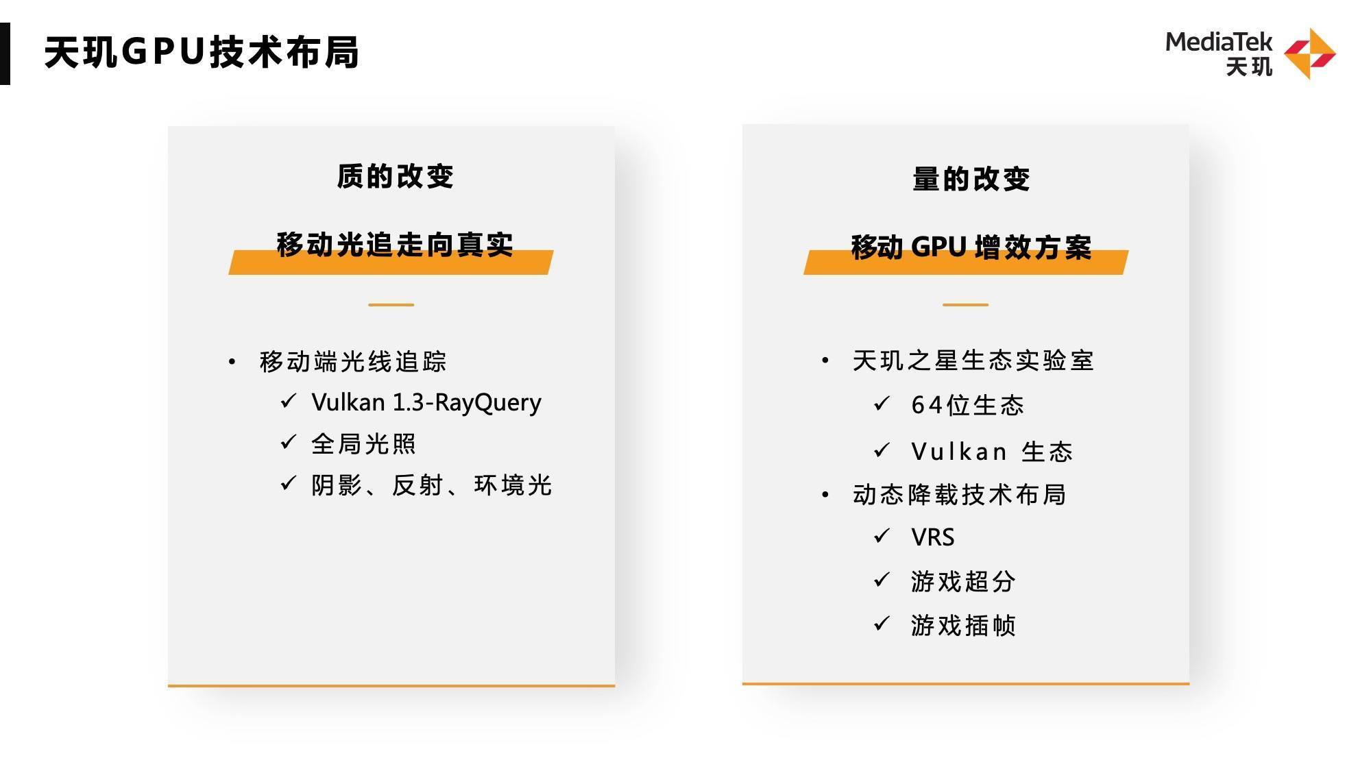 游戏大杀器！联发科分享GPU最新发展趋势，这就是新一代旗舰手机技术标杆