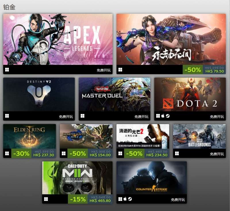 Steam发布2022年度最畅销游戏《永劫无间》获奖 Steam发布2022年度最畅销游戏《永劫无间》获奖