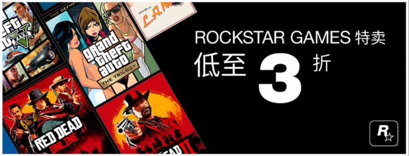 R星和EA在Steam开启新年特卖