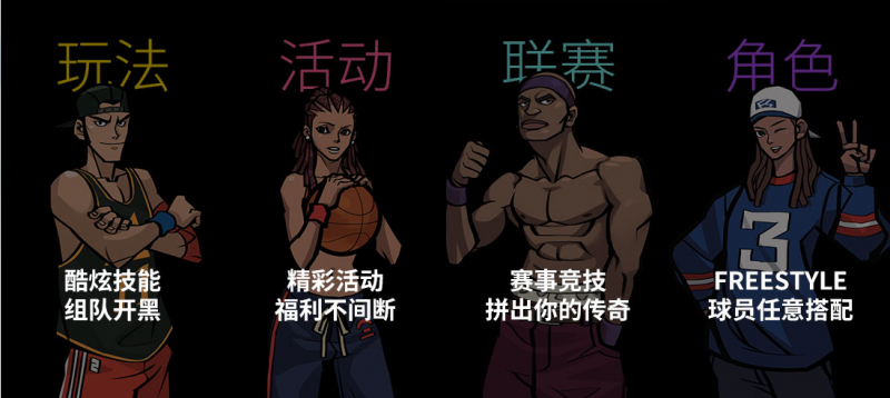兔年新语 浅谈《街头篮球》1.5队友之间如何配合