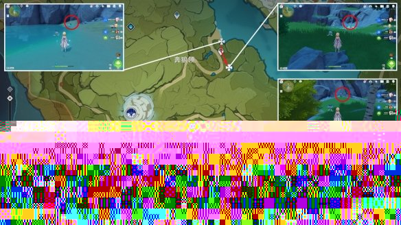 原神冰雾花花蕊分布图 3.3冰雾花花蕊采集路线