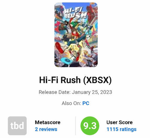 节奏动作《HiFi Rush》热度不减 位居Steam畅销榜第4 节奏动作《HiFi Rush》热度不减 位居Steam畅销榜第4