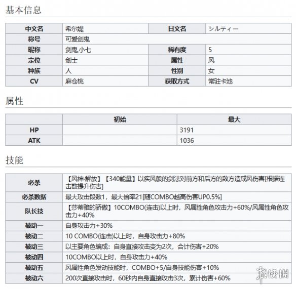 世界弹射物语可爱剑鬼希尔媞怎么样 世界弹射物语小七技能介绍