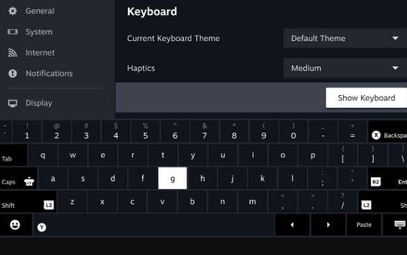 steamdeck怎么呼出键盘 桌面模式键盘使用方法