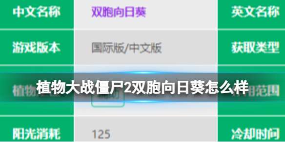 植物大战僵尸2玉米投手怎么样 玉米投手数据图鉴大全