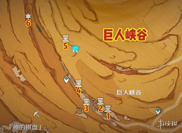 原神千壑沙地圣章石碑 千壑沙地圣章石柱子