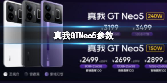 真我GTNeo5参数 realmegtneo5配置配置介绍