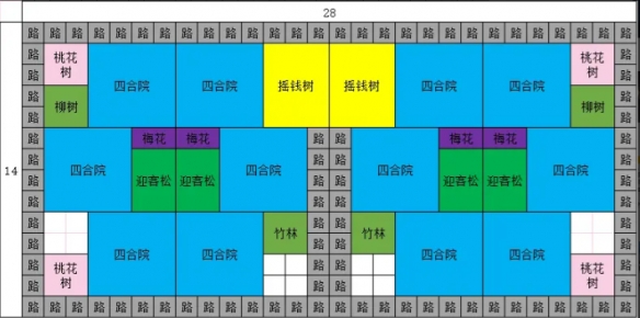 蓬莱镇四合院布局怎么摆 四合院布局图介绍