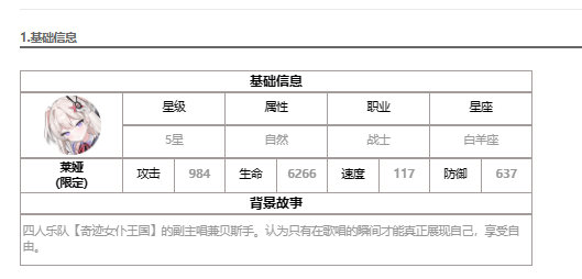 第七史诗莱娅怎么样 第七史诗莱娅介绍