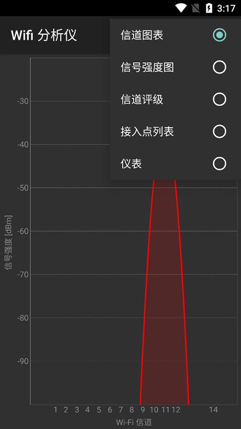 WiFi Analyzer中文版使用教程