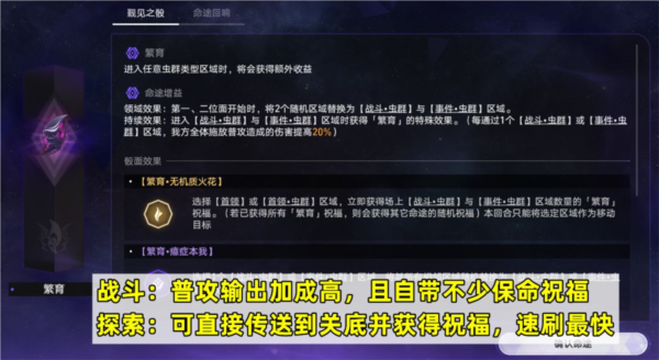 崩坏星穹铁道寰宇蝗灾繁育命途怎么样 命途增益骰面效果一览